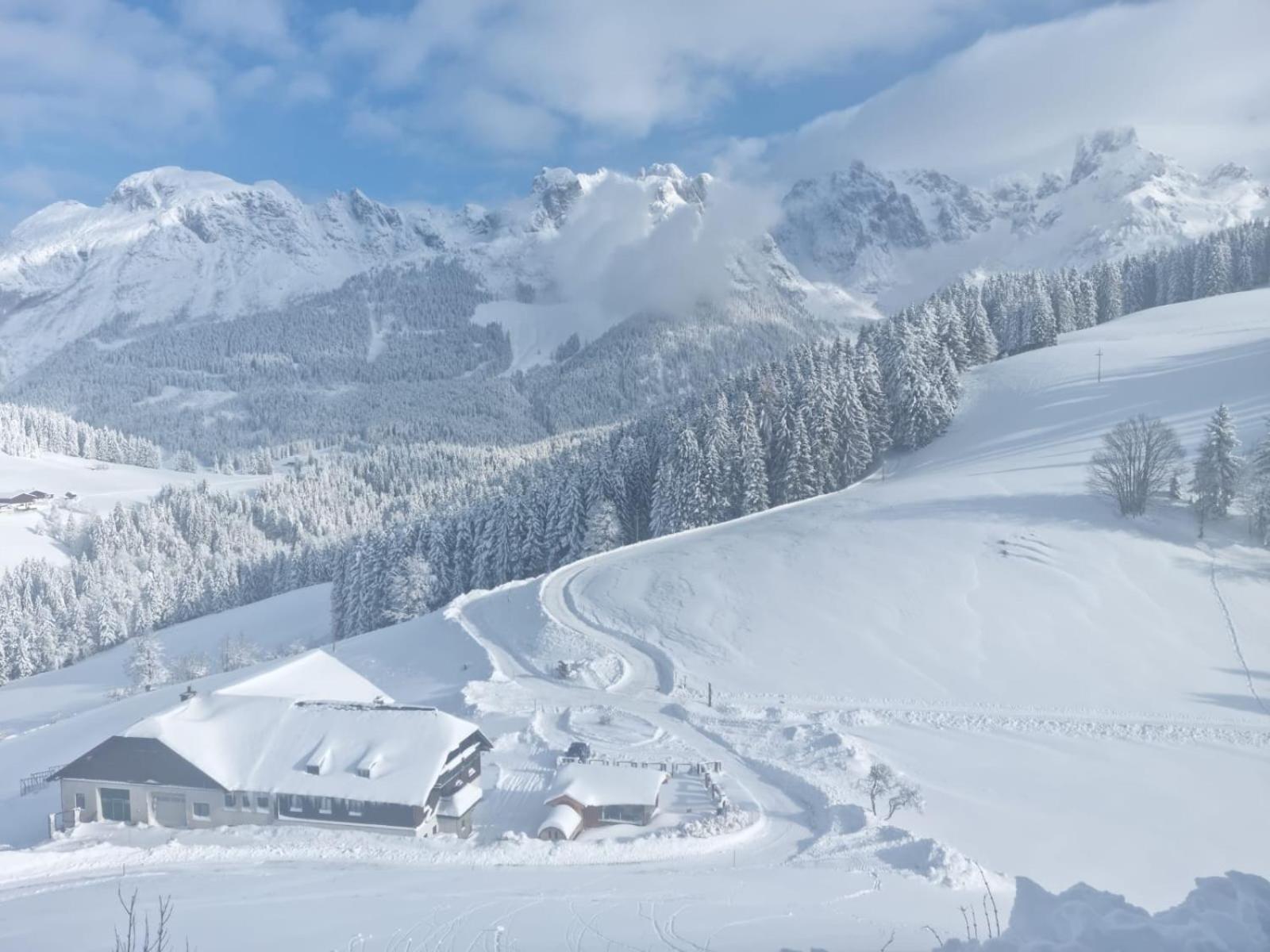Ferienwohnung Unterduermoos Annaberg im Lammertal Buitenkant foto
